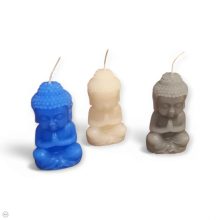 Buddha formájú gyertya