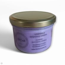 Levendula szójaviasz illatgyertya