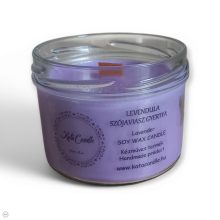 Levendula szójaviasz illatgyertya