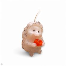 Festett süni almával gyertya