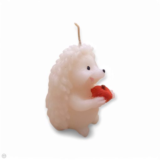 Festett süni almával gyertya