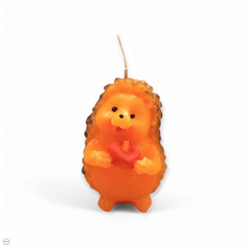 Festett süni almával gyertya