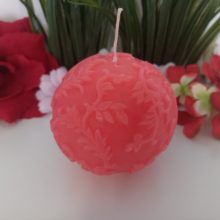 Indás gömb gyertya