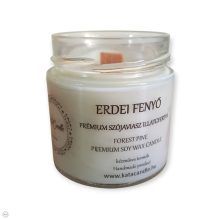 Erdei fenyő prémium szójaviasz illatgyertya