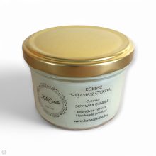 Kókusz szójaviasz illatgyertya