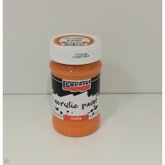 Matt akril festék - narancs 100 ml