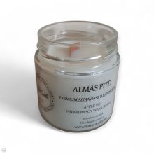 Almás pite prémium szójaviasz illatgyertya