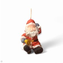 Festett télapó gyertya