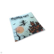 Halloween Party üvegtál