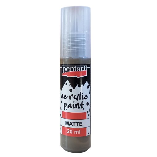 Matt akril festék - világosbarna 20 ml