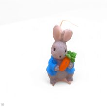 Festett nyuszi répával gyertya