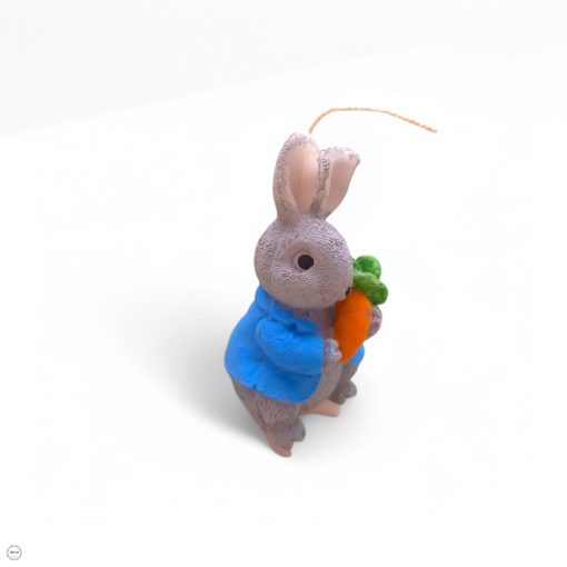 Festett nyuszi répával gyertya