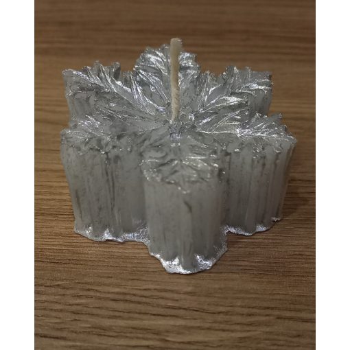 Hópehely és fenyő gyertya szett dobozban