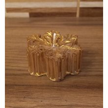 Hópehely és fenyő gyertya szett dobozban