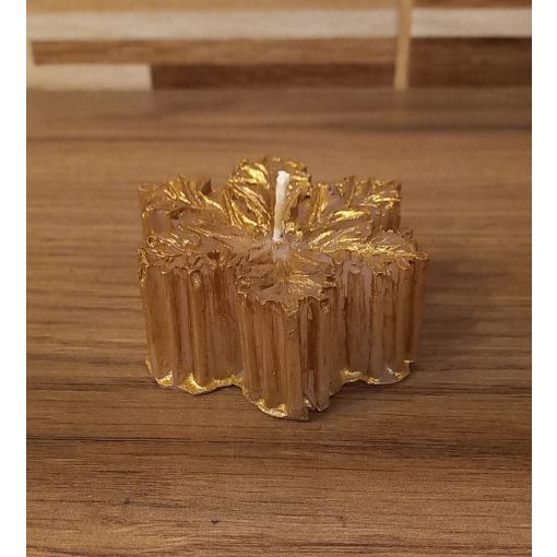 Hópehely és fenyő gyertya szett dobozban