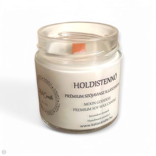 Holdistennő prémium szójaviasz illatgyertya