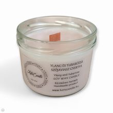 Ylang és tubarózsa szójaviasz illatgyertya