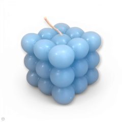 Buborékkocka gyertya