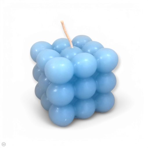 Buborékkocka gyertya