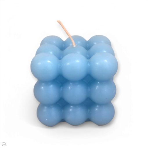 Buborékkocka gyertya