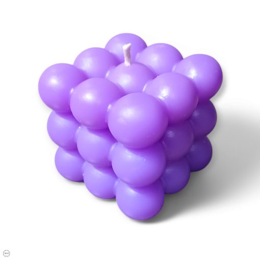 Buborékkocka gyertya