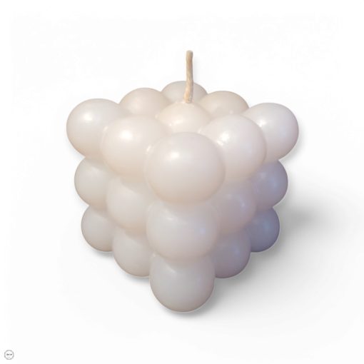 Buborékkocka gyertya