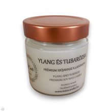 Ylang és tubarózsa prémium szójaviasz illatgyertya