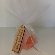 Lótusz bimbó gyertya esküvői köszönetajándék