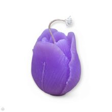 Tulipán formájú gyertya