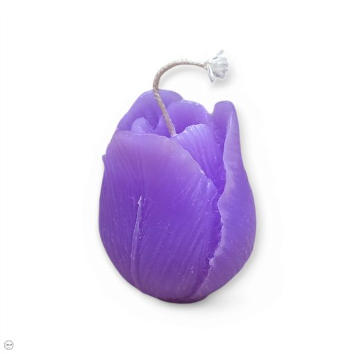 Tulipán formájú gyertya
