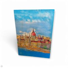 Parlament és Budai vár fadoboz