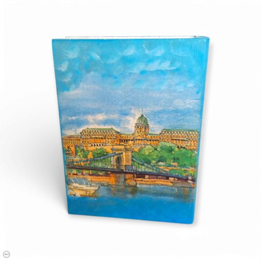 Parlament és Budai vár fadoboz