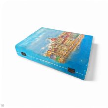 Parlament és Budai vár fadoboz