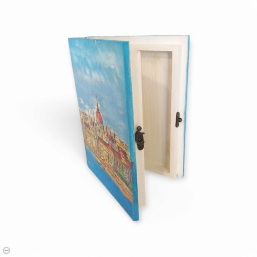 Parlament és Budai vár fadoboz