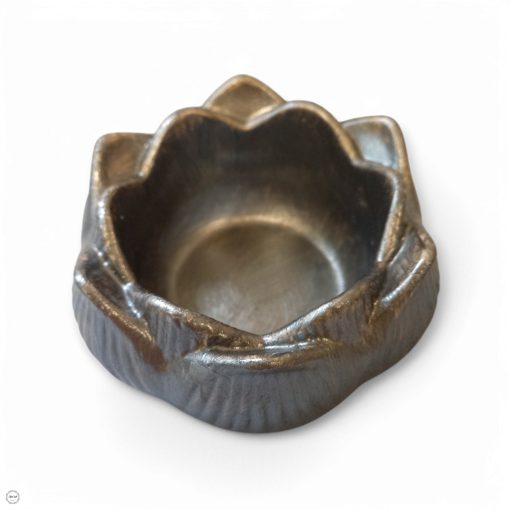 Kerámia lótusz gyertyatartó