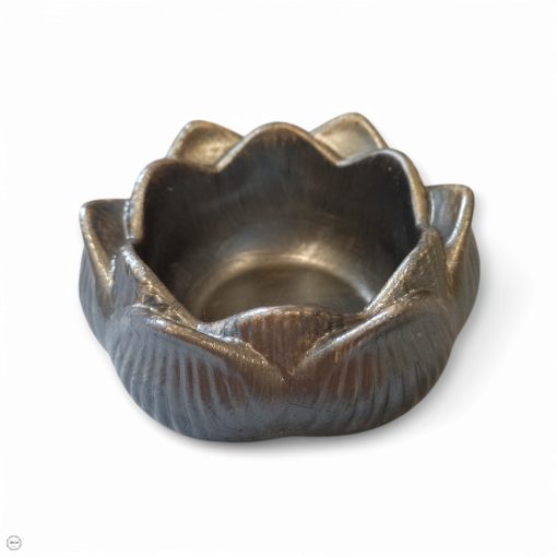 Kerámia lótusz gyertyatartó