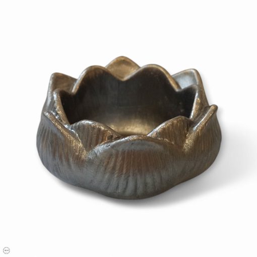 Kerámia lótusz gyertyatartó