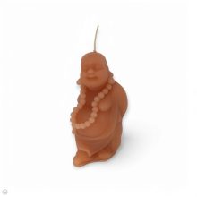 Álló nevető Buddha formájú gyertya