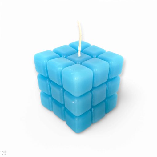 Rubikkocka gyertya
