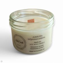 Almás pite szójaviasz illatgyertya