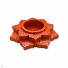 Kerámia lótusz gyertyatartó