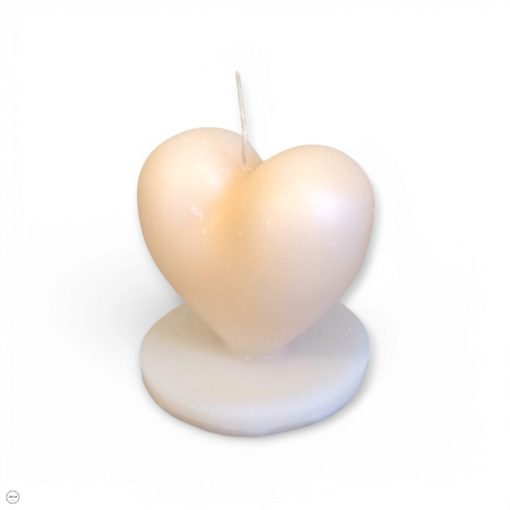 Talpas szív gyertya