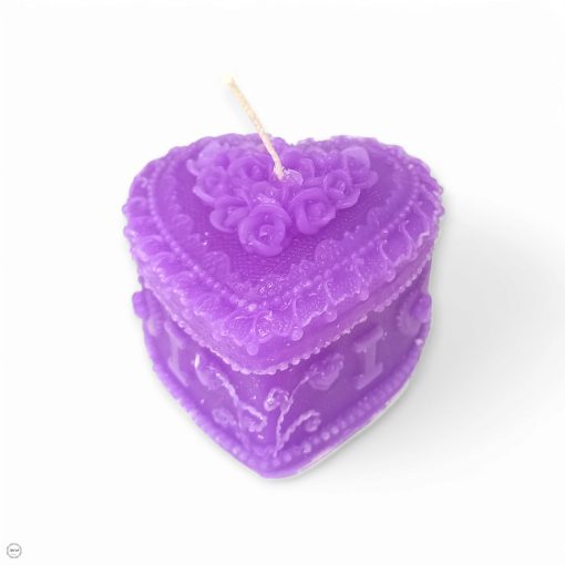 Szívdoboz gyertya