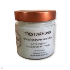 Édes harmónia prémium szójaviasz illatgyertya