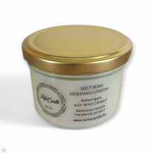 Sült alma szójaviasz illatgyertya