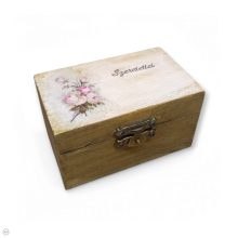 Pénzátadó, tölgy színű mini ajándékdoboz