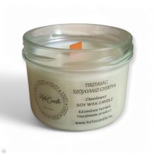 Tisztaság szójaviasz illatgyertya