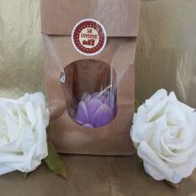 Lótusz bimbó gyertya tasakban