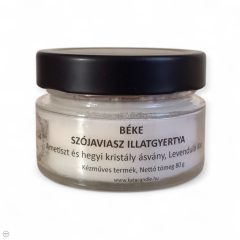 BÉKE szójaviasz illatgyertya