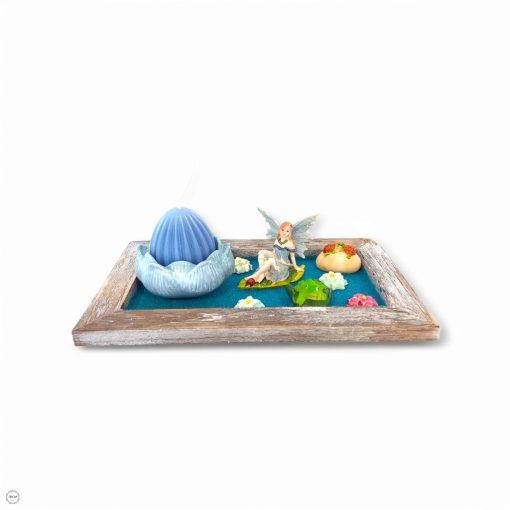 Tavi tündér asztaldísz gyertyával